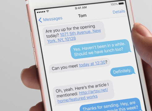 Using 'peek' and 'pop' to view mail